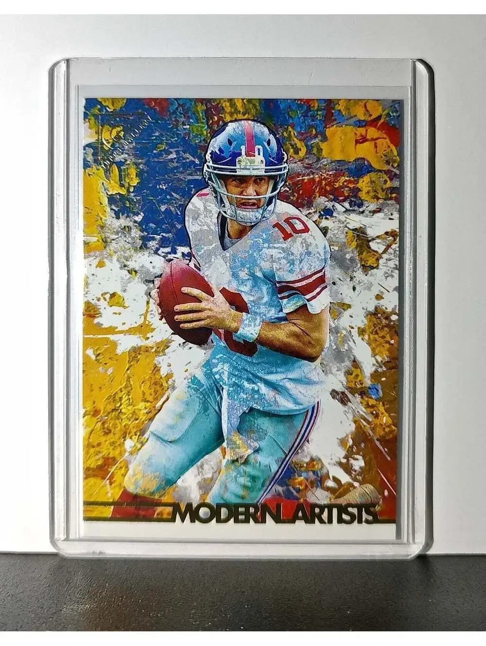Eli Manning 2023 Topps Gallery Modern Artists NFL #MA-25 Card New York Giants
